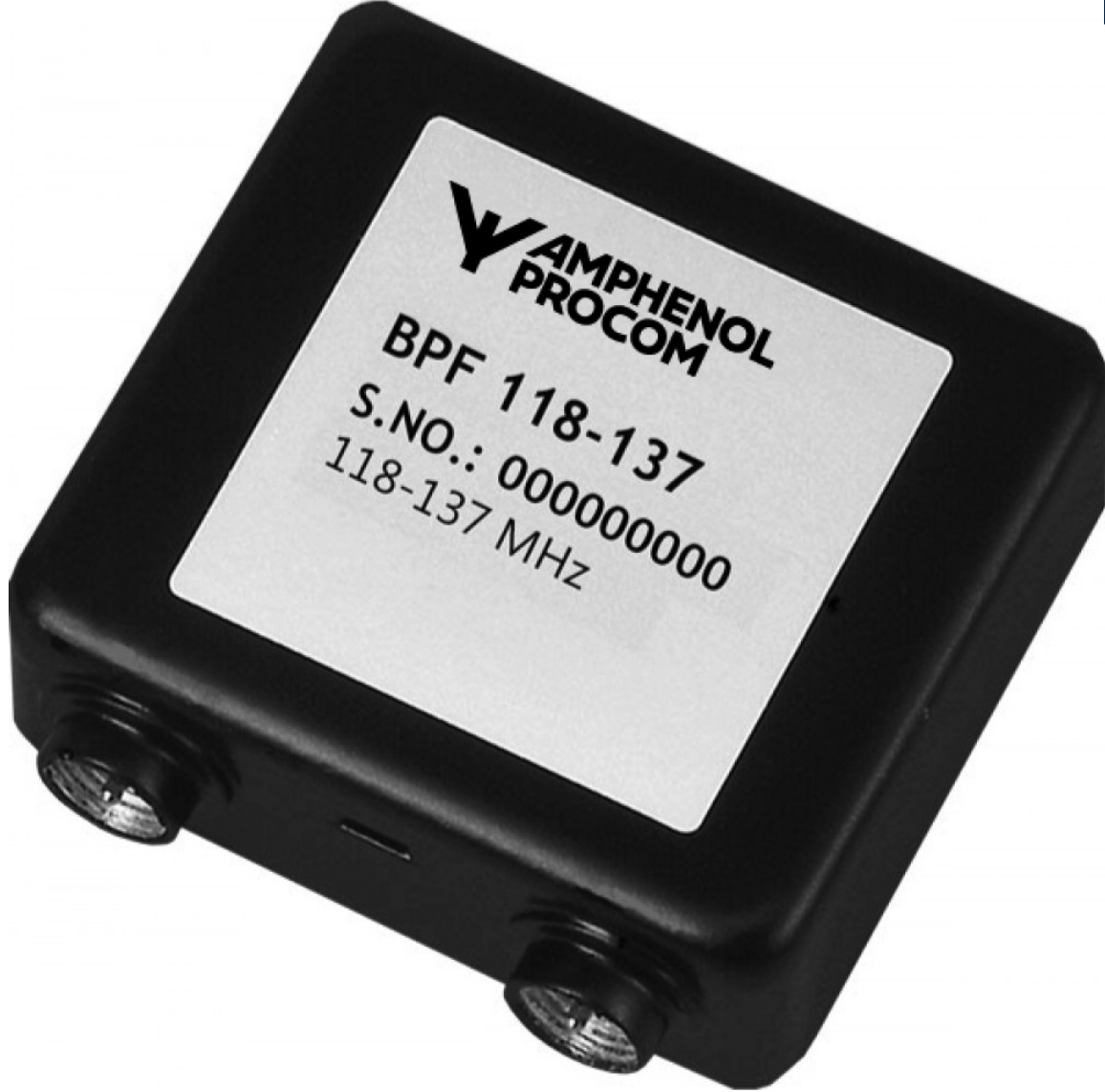 Band Pass Filter BPF 118-137