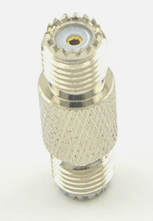 Mini UHF-FEMALE-FEMALE Connector