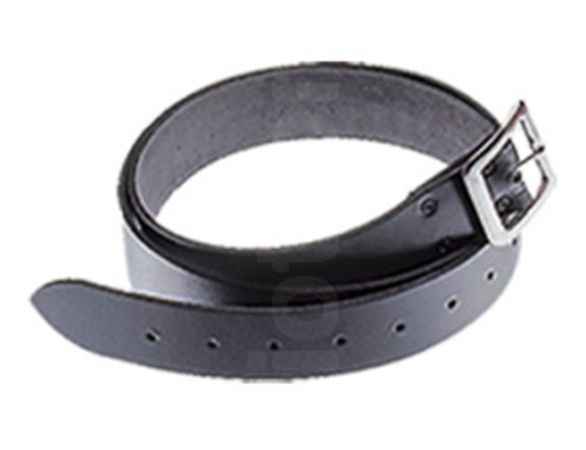 LTBLT2 BELT WAIST BLACK, LEATHER, 1,0 - 1,16 m long and 40 mm wide with nickel buckle