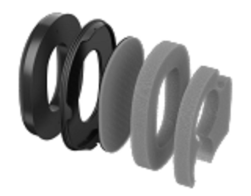Earmuff Hygiene Kit for HS750Ex Series Headset