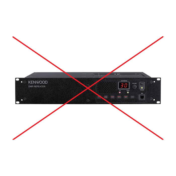 Kenwood TKR-D710E DMR/Analogue VHF Repeater 136-174 MHz 50W No longer available from Kenwood